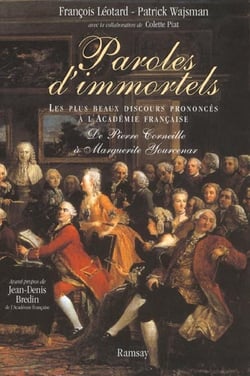 Paroles immortels  coffret 2 volumes