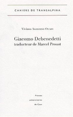 Giacomo Debenedetti , traducteur de Marcel Proust