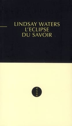L'ECLIPSE DU SAVOIR