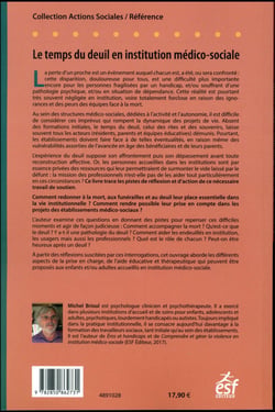 Le temps du deuil en institution médico-sociale - comprendre et soutenir