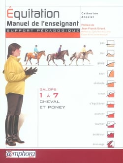 Équitation - manuel de l'enseignant, support pédagogique - galops 1 à 7 - cheval et poney