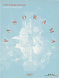 Panorama design France - guide du design en europe (édition 2007)