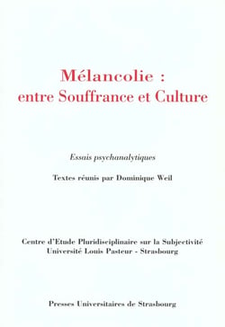 Mélancolie - entre souffrance et culture