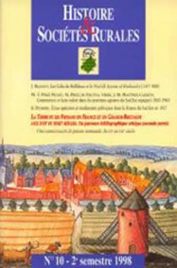 REVUE HISTOIRE ET SOCIETES RURALES : Histoire ET SOCIETE RURALE 10 BIOGRAPHIE DE LA QUESTION D AGREGATION
