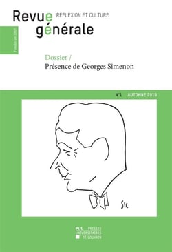 Revue générale réflexion et culture n.1 : présence de Georges Simenon