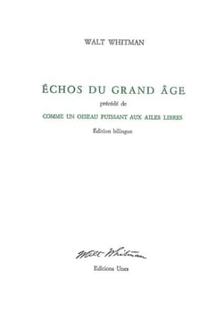 Échos du grand âge - comme un oiseau puissant aux ailes libres