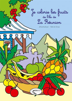 Je colorie les fruits de l'île de la Réunion