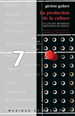 La production de la culture - le cas des musiques amplifiees en France