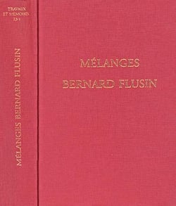 Mélanges Bernard Flusin