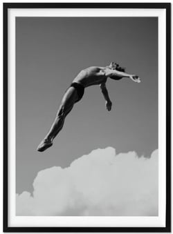 Bruce Weber. My Education. Art Edition No. 1-100, 'Jeff Aquilon, Kona, Hawaii', 1982