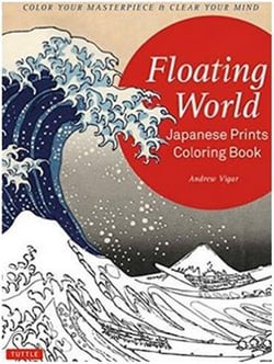 Floating world japanese prints coloring book