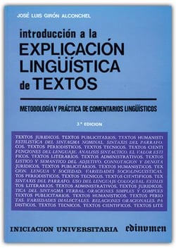 Introducción a la explicación linguistica de textos