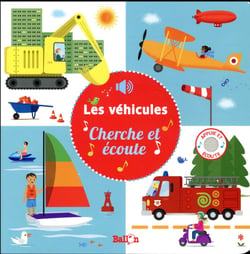 Mon premier livre sonore : les véhicules