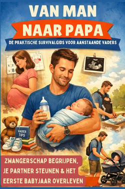 Van man naar papa: De praktische survivalgids voor aanstaande vaders (Hét perfecte cadeau voor : toekomstige vaders) - - Zwangerschap begrijpen, je partner steunen & het eerste babyjaar overleven
