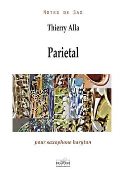 Ancestral pour saxophone basse jouant du tam et électroacoustique