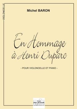 En hommage à  Henri Duparc pour violoncelle et piano