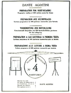 DANTE AGOSTINI : PREPARATION AU DECHIFFRAGE - VOLUME 4