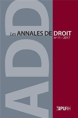 Les Les Annales de droit, n° 11/2017