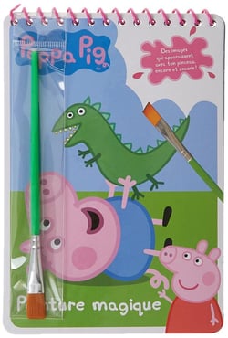 Peinture magique - peppa pig