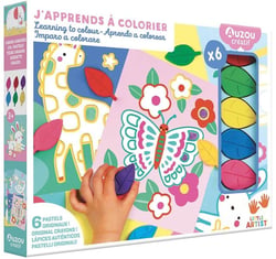 Mon coffret d'artiste - Little artist - J'apprends à colorier