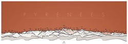 Panorama Pyrénées vues depuis Tarbes