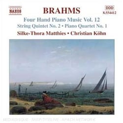 Oeuvres pour piano a 4 mains, vol. 12