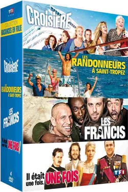 Collection Vacances en folie : La croisière + Les randonneurs à Saint-Tropez + Les Francis + Il était une fois... une fois