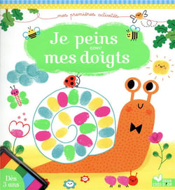 Je peins avec mes doigts - boite avec accessoires