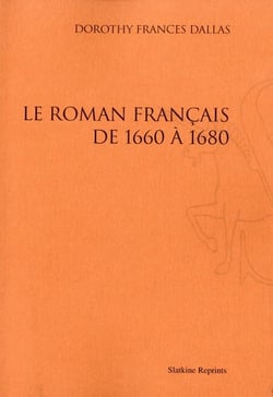 Le roman français de 1660 à 1680