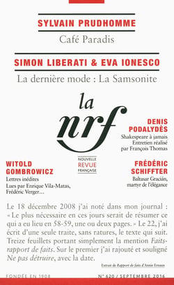 La Nouvelle Revue Française