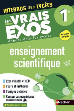 Interros des lycées Tome 25 : enseignement scientifique - 1re (édition 2021)