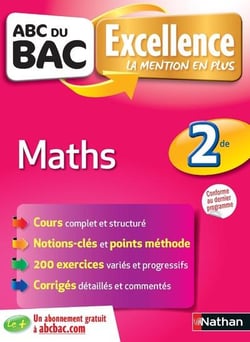 Abc Excellence Bac Maths 2De