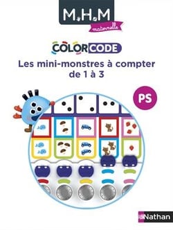 Support Unitaire ColorCode Nathan - Pour Fichiers D'Activités Autocorrectives, Éducation Montessori, Jeu Éducatif Enfant