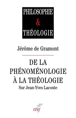 De la phénoménologie à la théologie