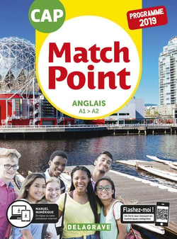 Match point : anglais CAP - pochette de l'élève