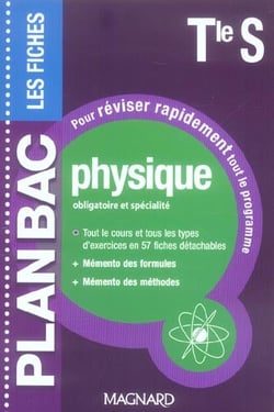 Les fiches - physique - terminale - série s - enseignement obligatoire et de spécialité