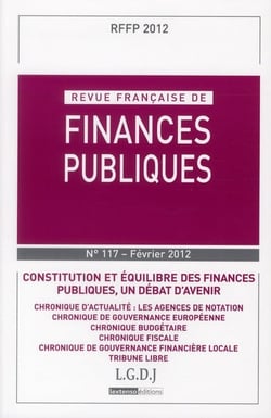 Revue francaise de finances publiques