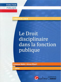 Le droit disciplinaire dans la fonction publique