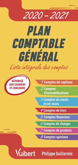 Fast & curious : plan comptable général - liste intégrale des comptes (édition 2020)