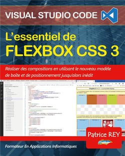 L'essentiel de flexbox css 3 : avec visual studio code
