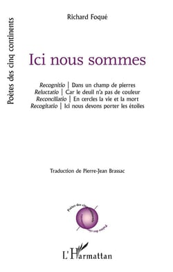 Ici nous sommes - recognitio dans un champ de pierres