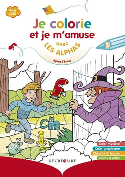 Je colorie et je m'amuse avec les Alphas après l'école