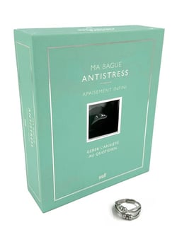 Ma bague antistress : Apaisement infini - Un bijou ajustable, discret et éléant