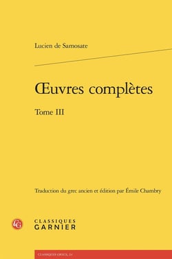 Oeuvres complètes Tome 3