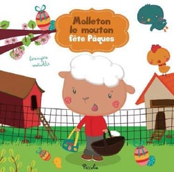 Molleton le mouton fête Pâques