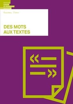 Des mots aux textes