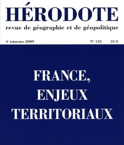 Hérodote - numéro 135 - France, enjeux territoriaux