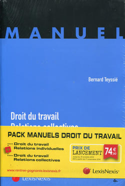 Manuels droit du travail - pack