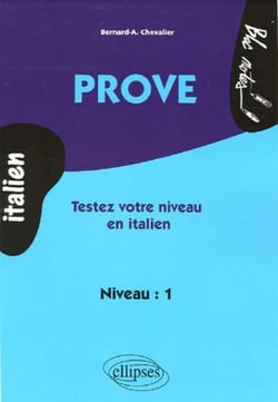 Prove - Testez votre niveau en  italien  (niveau 1)