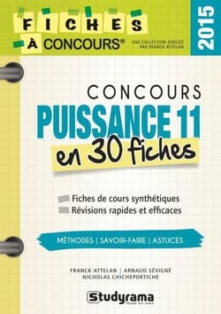 Concours puissance 11 en 30 fiches